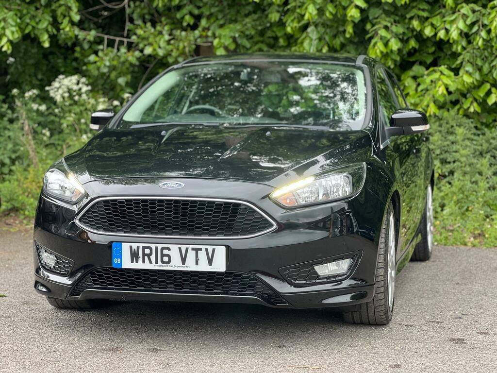Ford Focus Zetec S Tdci WR16VTV Black #3