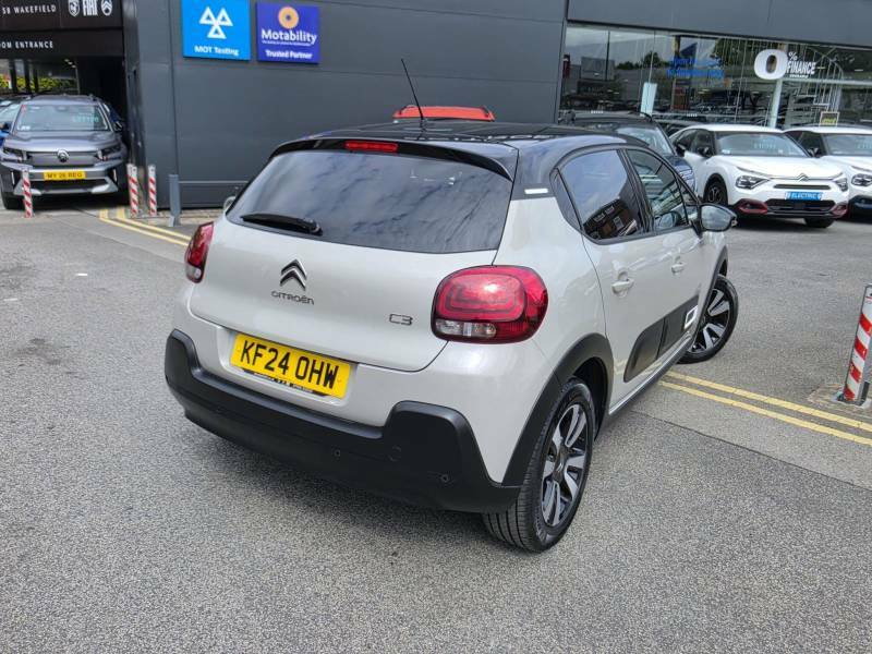 Citroen C3 1.2 Puretech 110 Plus Eat6 - 2024 24 KF24OHW Grey #4
