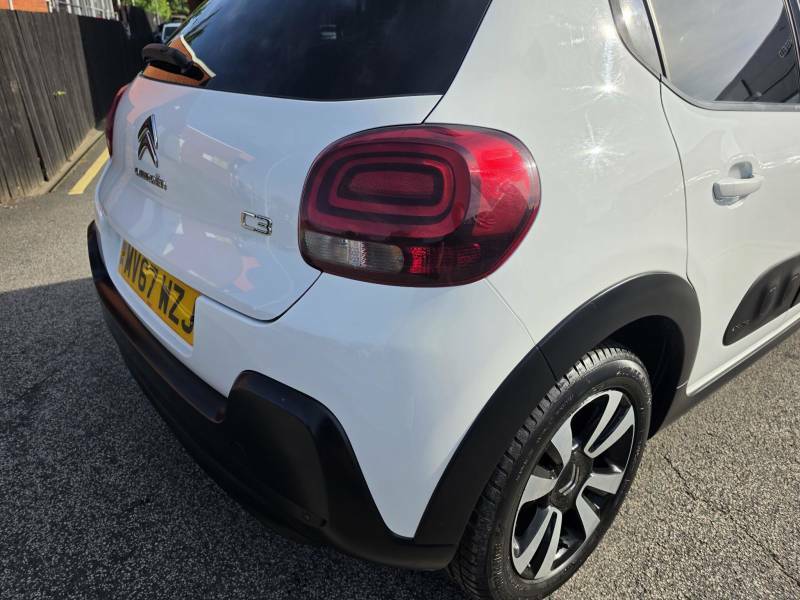 Citroen C3 1.2 Puretech 110 Flair - 2017 67 MV67WZJ White #5