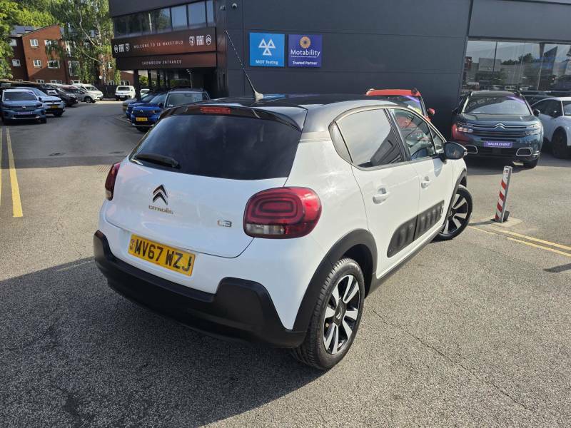 Citroen C3 1.2 Puretech 110 Flair - 2017 67 MV67WZJ White #4