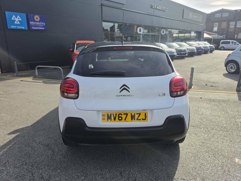 Citroen C3 1.2 Puretech 110 Flair - 2017 67 MV67WZJ White #6