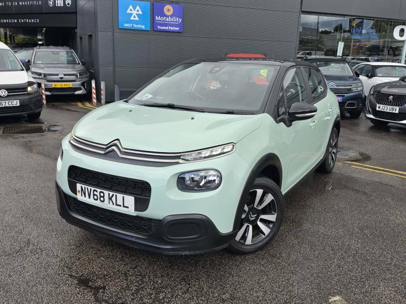 Citroen C3 1.2 Puretech 82 Feel - 2019 68 NV68KLL Green #2