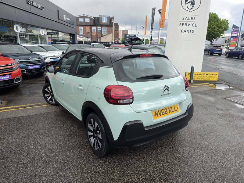 Citroen C3 1.2 Puretech 82 Feel - 2019 68 NV68KLL Green #3