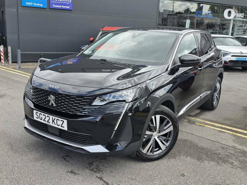 Peugeot 3008 1.2 Puretech Allure - 2022 22 SG22KCZ Black #2