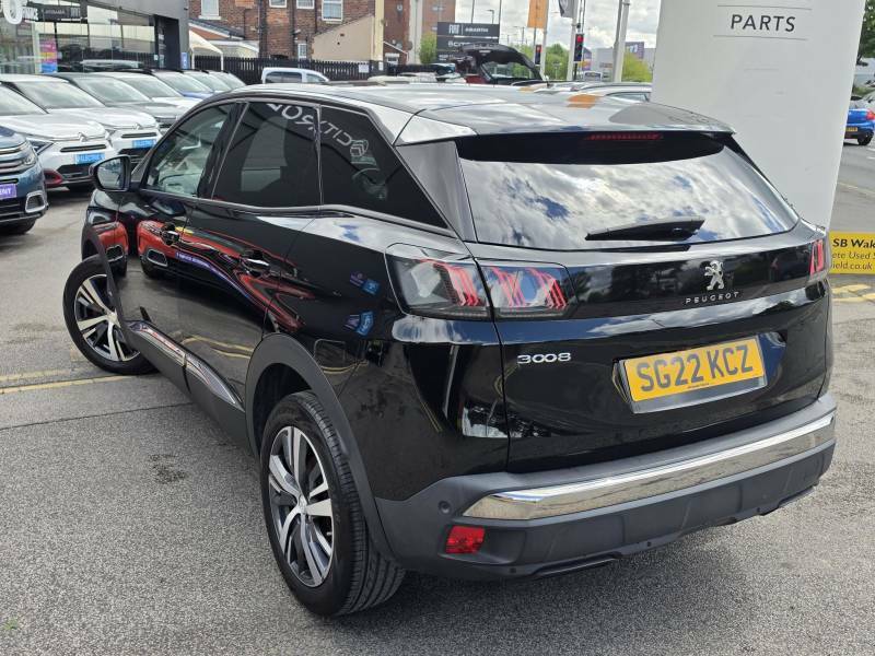 Peugeot 3008 1.2 Puretech Allure - 2022 22 SG22KCZ Black #3