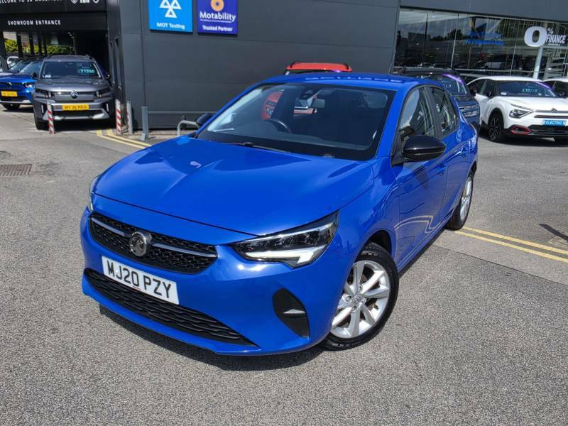 Vauxhall Corsa 1.2 Se - 2020 20 MJ20PZY Blue #2