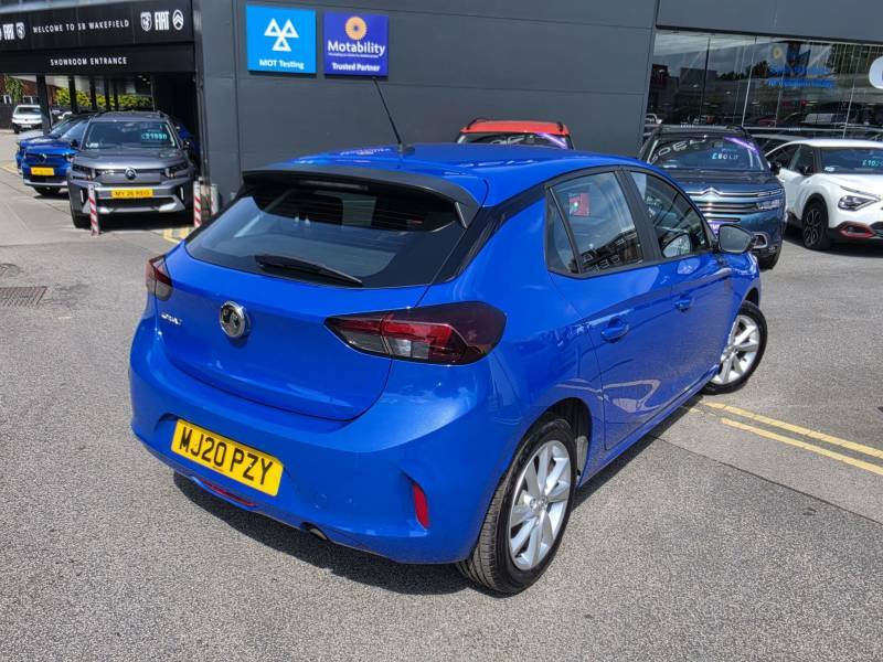 Vauxhall Corsa 1.2 Se - 2020 20 MJ20PZY Blue #4