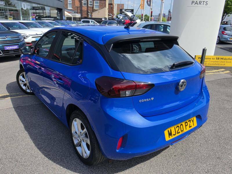 Vauxhall Corsa 1.2 Se - 2020 20 MJ20PZY Blue #3