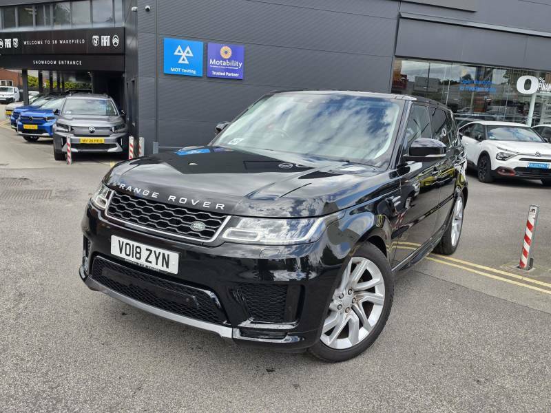 Land Rover Range Rover Sport 3.0 Sd V6 Hse Suv 4Wd Euro 6 Ss VO18ZYN Black #2