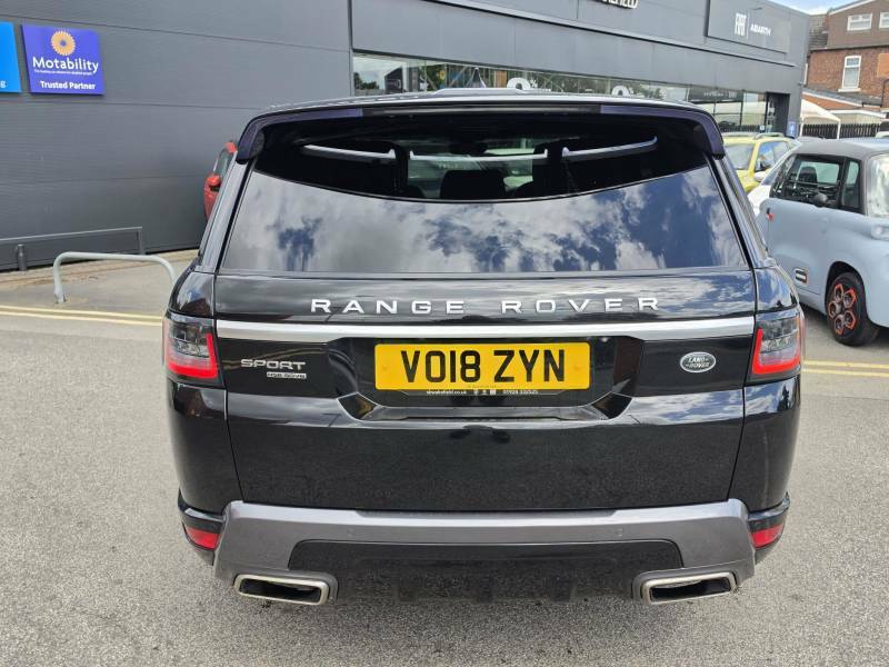 Land Rover Range Rover Sport 3.0 Sd V6 Hse Suv 4Wd Euro 6 Ss VO18ZYN Black #6
