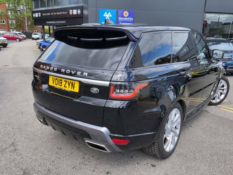 Land Rover Range Rover Sport 3.0 Sd V6 Hse Suv 4Wd Euro 6 Ss VO18ZYN Black #4