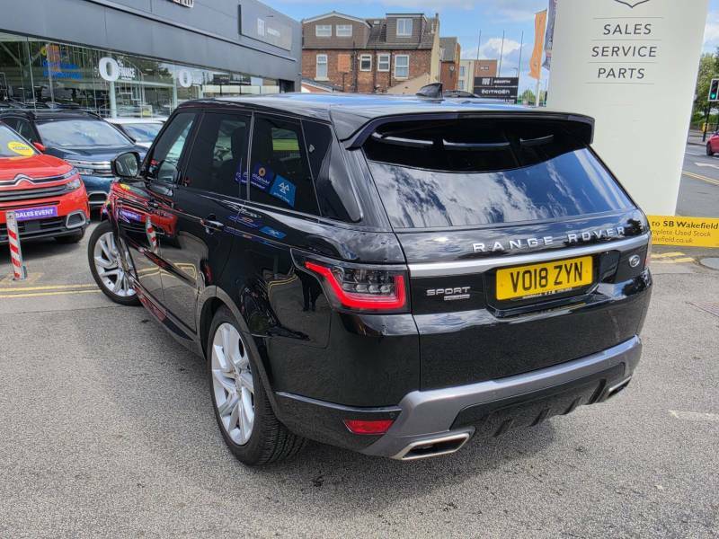 Land Rover Range Rover Sport 3.0 Sd V6 Hse Suv 4Wd Euro 6 Ss VO18ZYN Black #3
