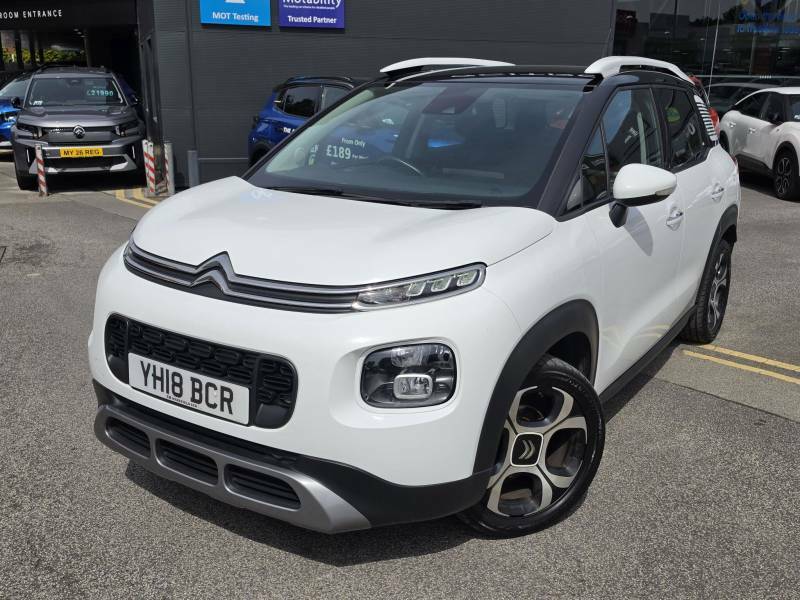 Citroen C3 Aircross 1.6 Bluehdi Flair - 2018 18 YH18BCR White #2
