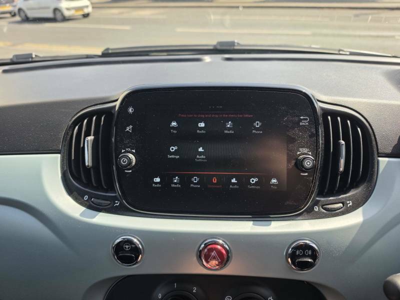 Fiat 500 Hatchback Red #12