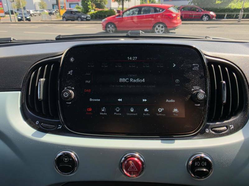 Fiat 500 Hatchback Red #14