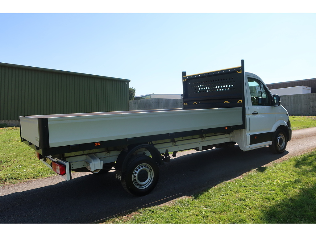 Volkswagen Crafter 2.0 Tdi Cr35 Startline Dropside White