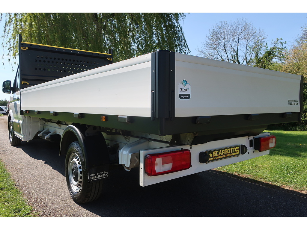 Volkswagen Crafter 2.0 Tdi Cr35 Startline Dropside White #4