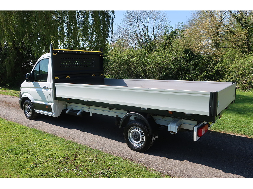 Volkswagen Crafter 2.0 Tdi Cr35 Startline Dropside White #3