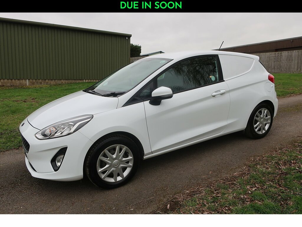Ford Fiesta 1.5 Tdci Car Derived Van Euro 6 White
