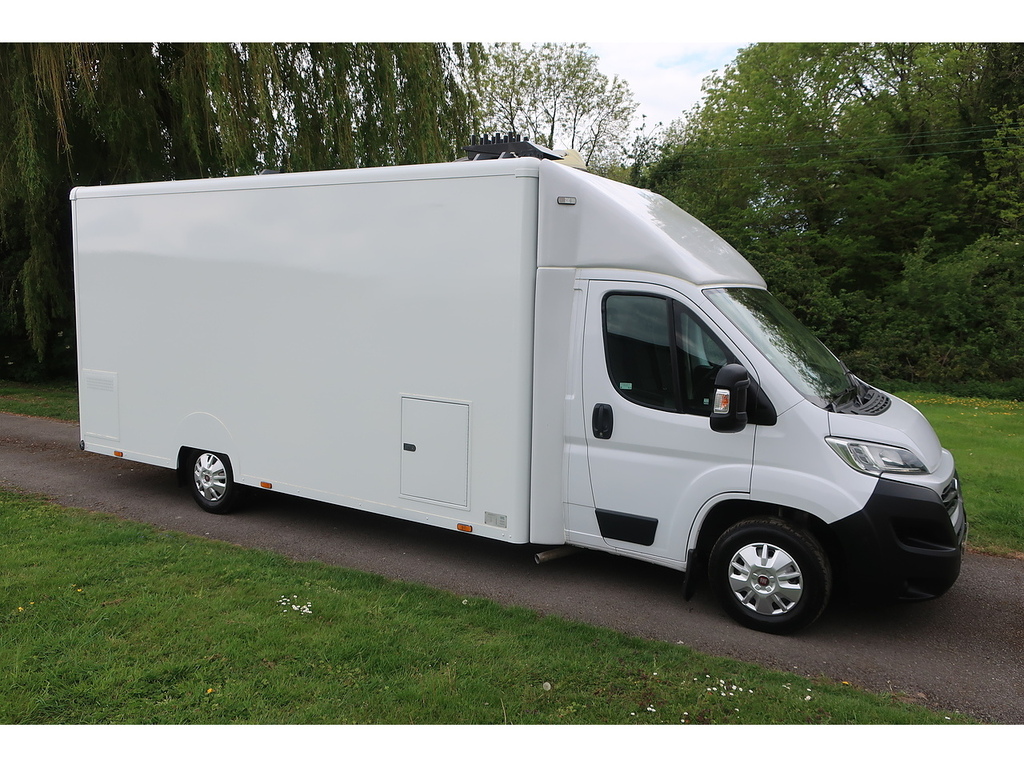 Fiat Ducato 2.3 Multijetii 35 Mlwb Mobile Exhibition Van Euro White #3