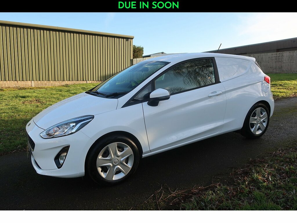 Ford Fiesta 1.5 Tdci Car Derived Van Euro 6 White