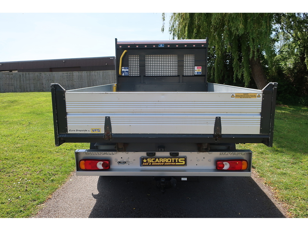 Vauxhall Movano 2.3 Cdti 3500 Biturbo L3 Tool Box Tipper Diese Silver #3