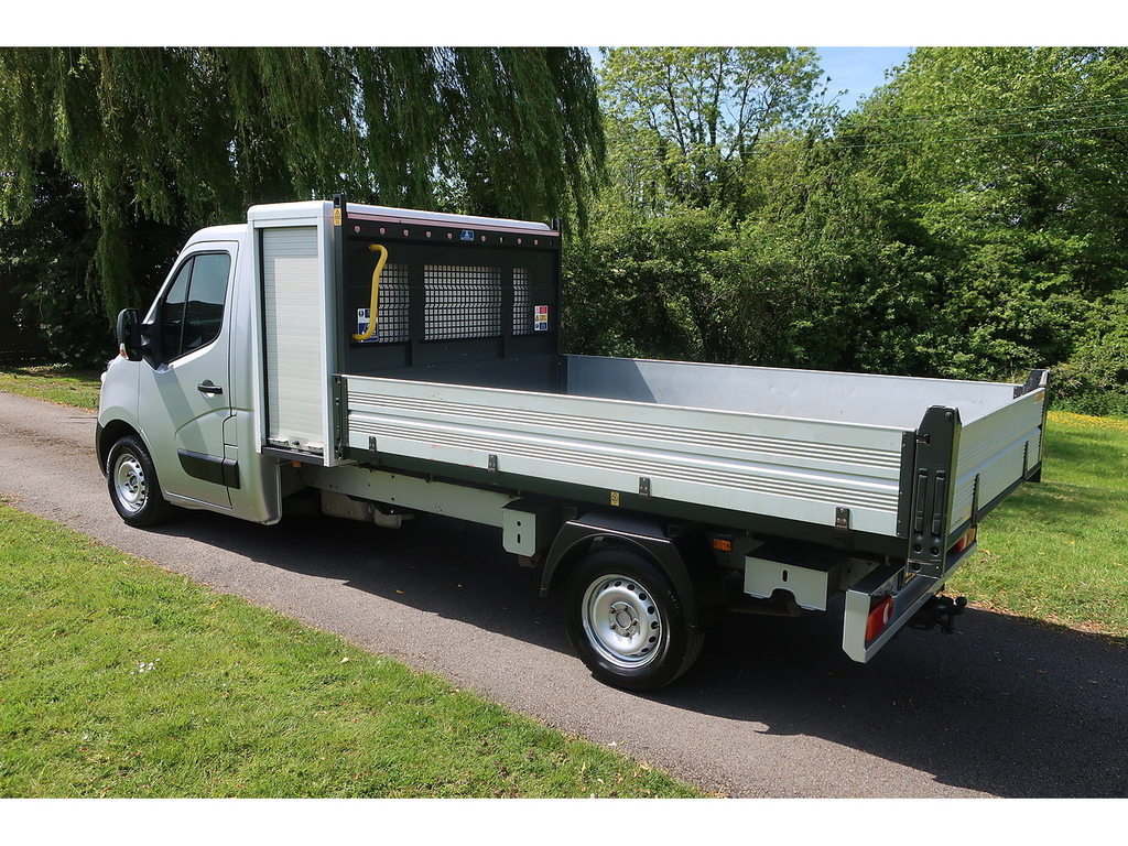 Vauxhall Movano 2.3 Cdti 3500 Biturbo L3 Tool Box Tipper Diese Silver #2