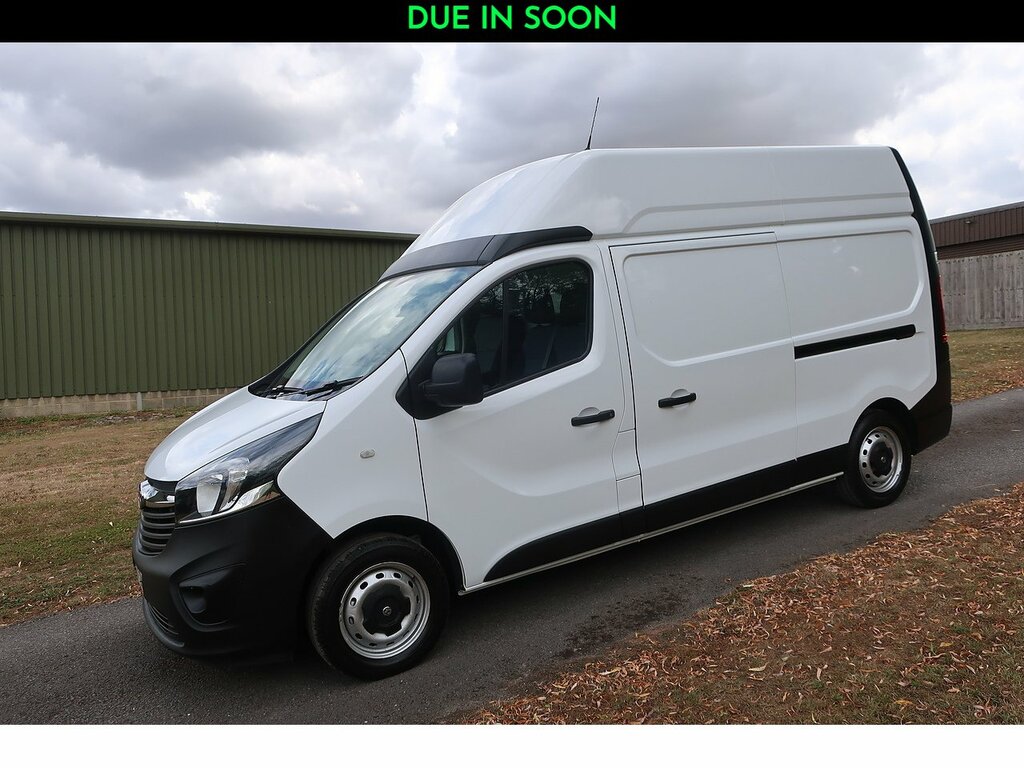 Vauxhall Vivaro 1.6 Cdti 2900 Biturbo Ecotec Panel Van White