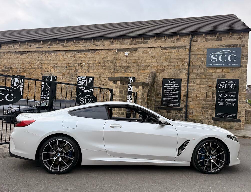 BMW 8 Series 3.0 840D Steptronic Xdrive Euro 6 Ss LC69LBA White #4