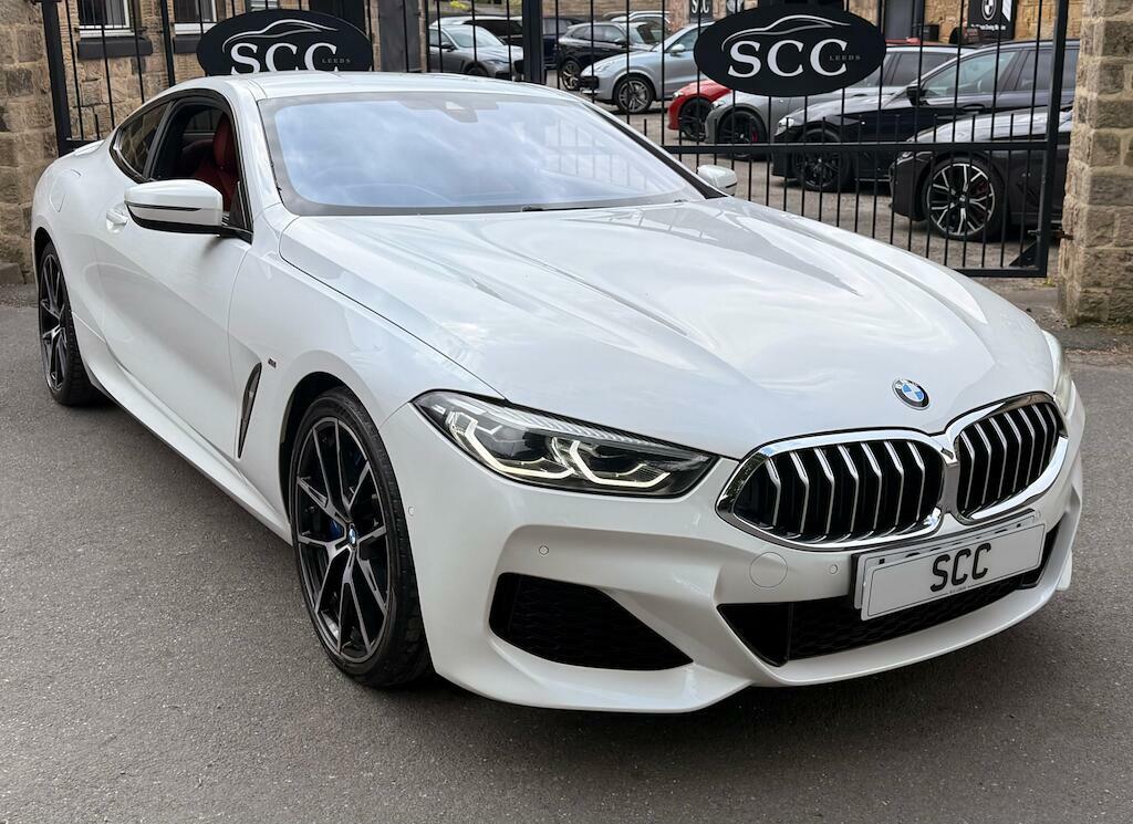 BMW 8 Series 3.0 840D Steptronic Xdrive Euro 6 Ss LC69LBA White #6