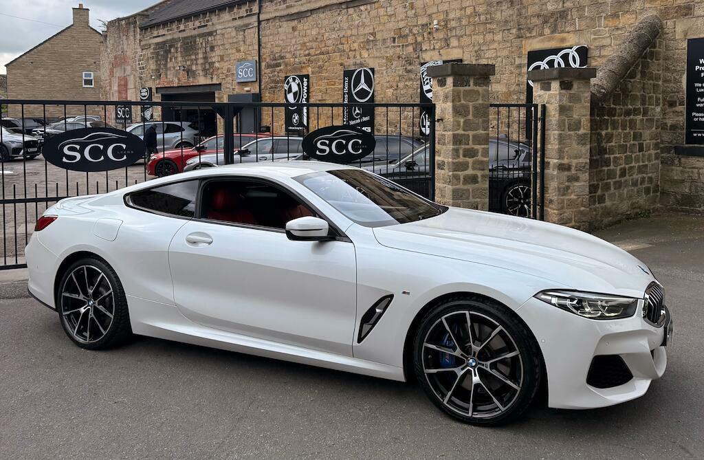 BMW 8 Series 3.0 840D Steptronic Xdrive Euro 6 Ss LC69LBA White #5