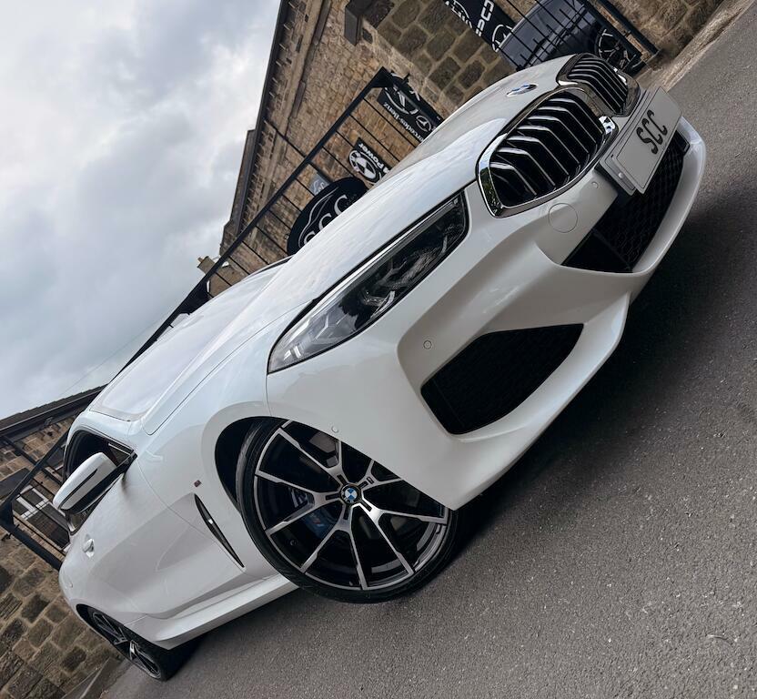 BMW 8 Series 3.0 840D Steptronic Xdrive Euro 6 Ss LC69LBA White #2