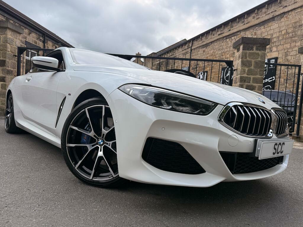 BMW 8 Series 3.0 840D Steptronic Xdrive Euro 6 Ss LC69LBA White #3