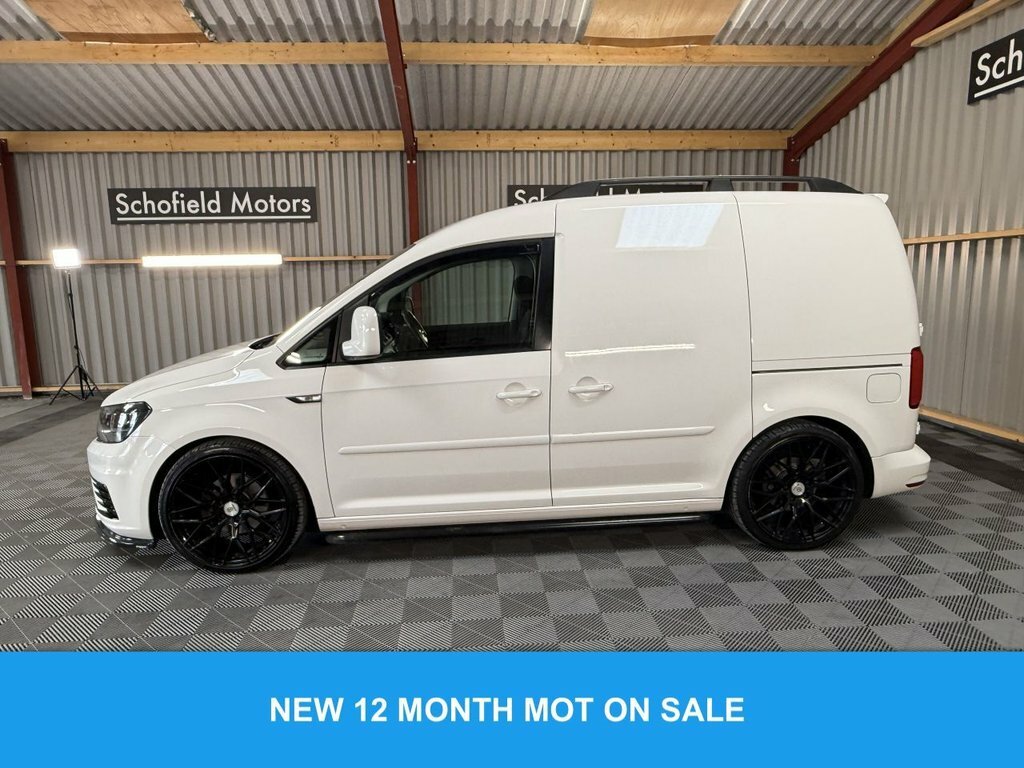 Volkswagen Caddy 2L Startline BV17XCZ White #2