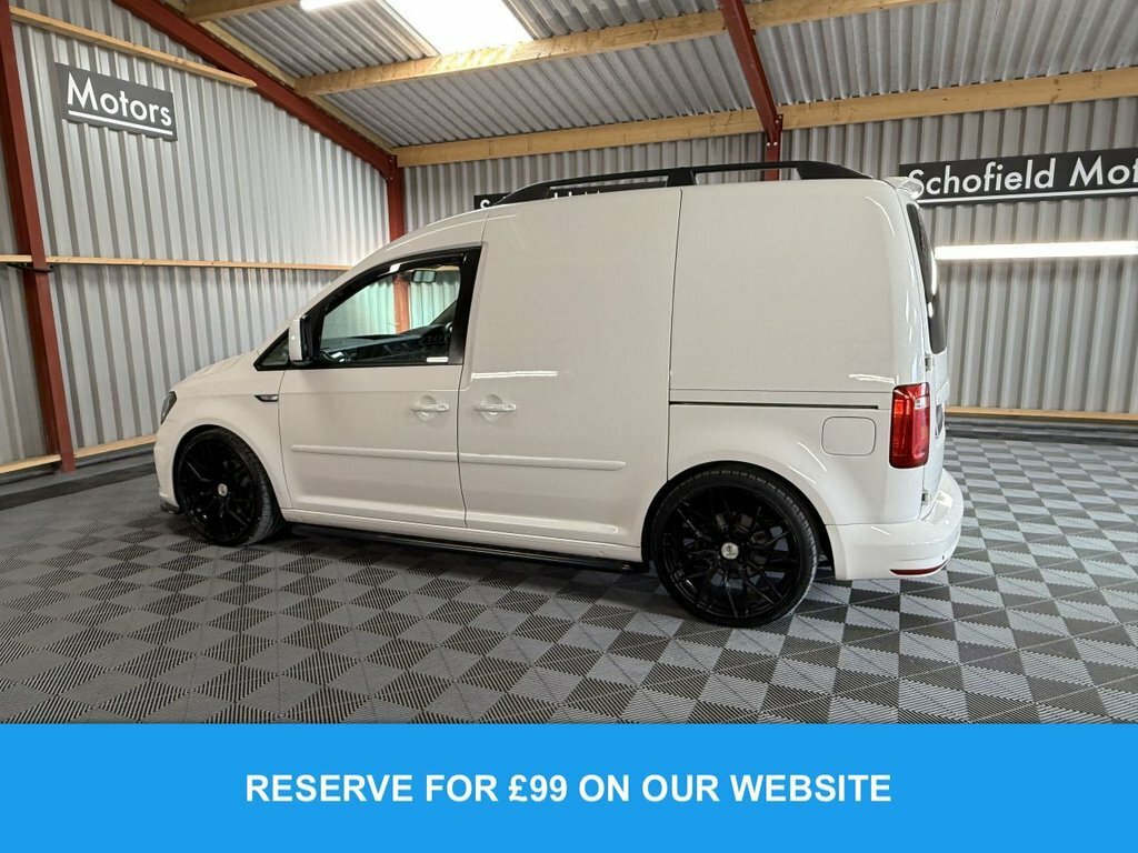 Volkswagen Caddy 2L Startline BV17XCZ White #3