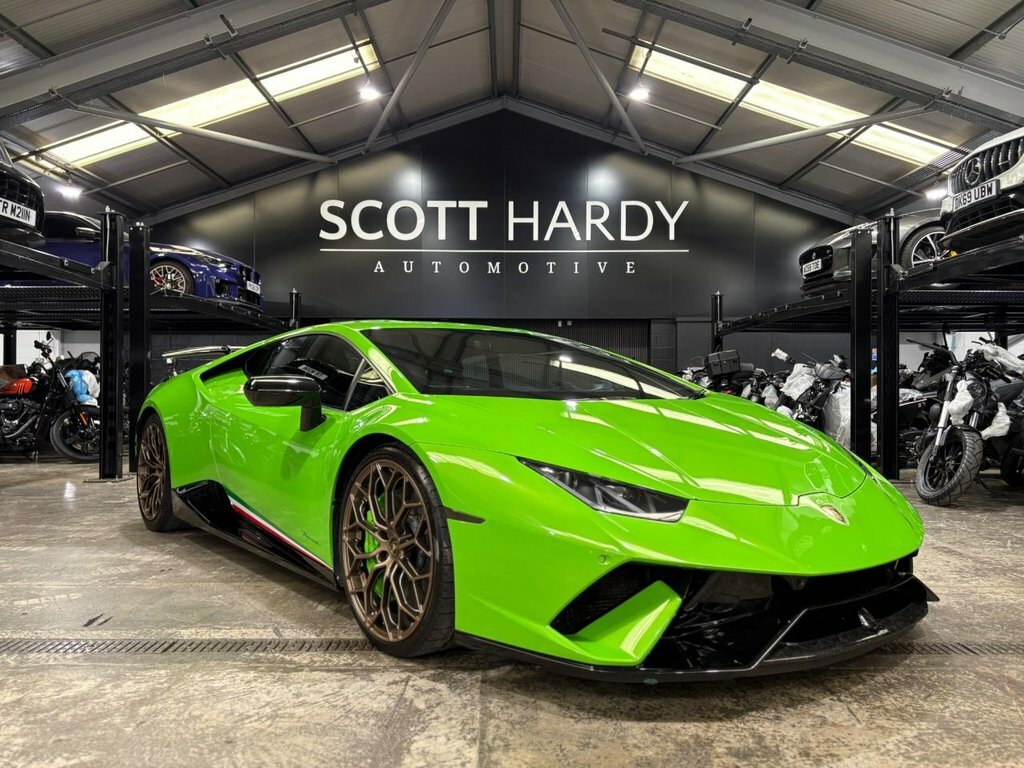 Lamborghini Huracan 5.2L Lp 640-4 Performante Green