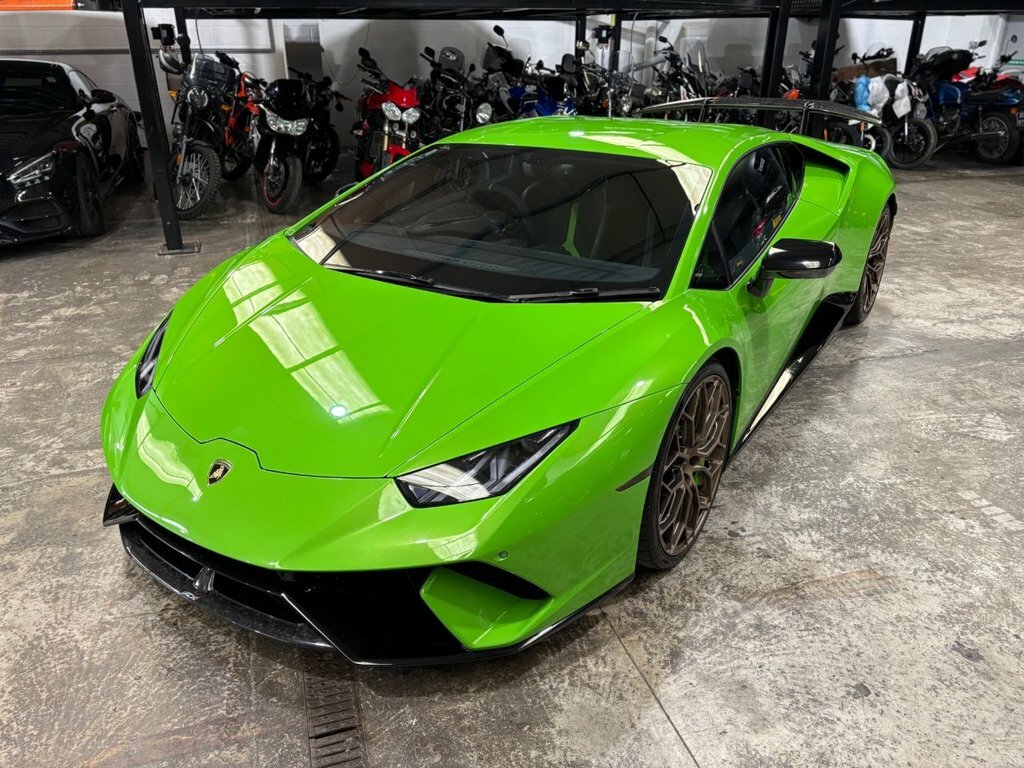 Lamborghini Huracan 5.2L Lp 640-4 Performante Green #6
