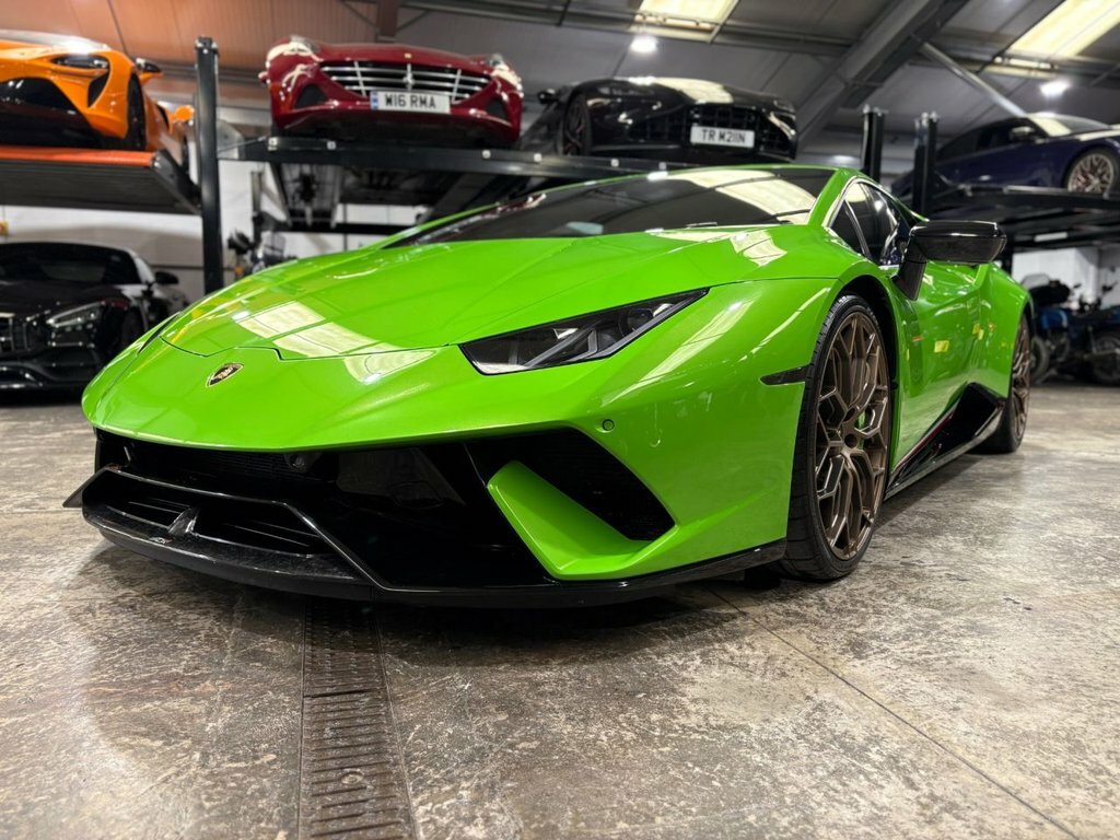 Lamborghini Huracan 5.2L Lp 640-4 Performante Green #5
