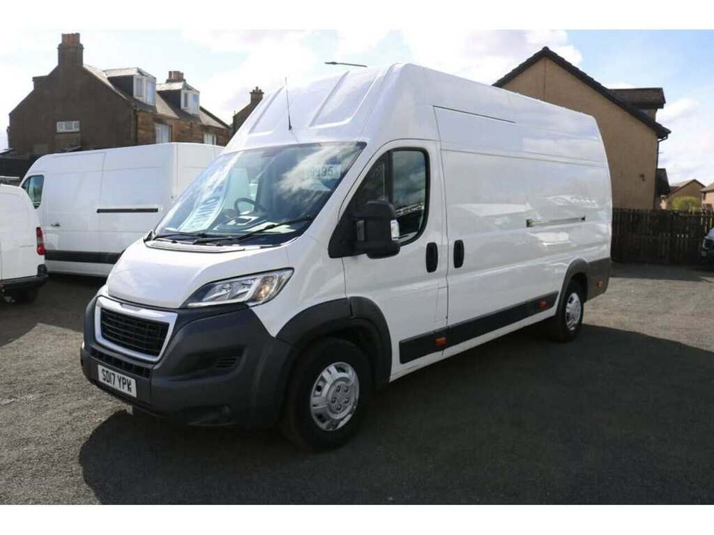 Peugeot Boxer Blue Hdi 435 L4h3 Pv SD17YPW White #2