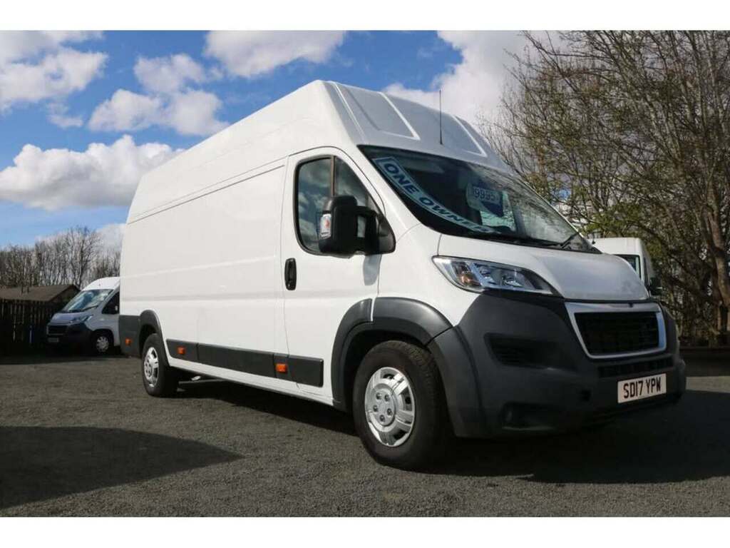 Peugeot Boxer Blue Hdi 435 L4h3 Pv SD17YPW White #6
