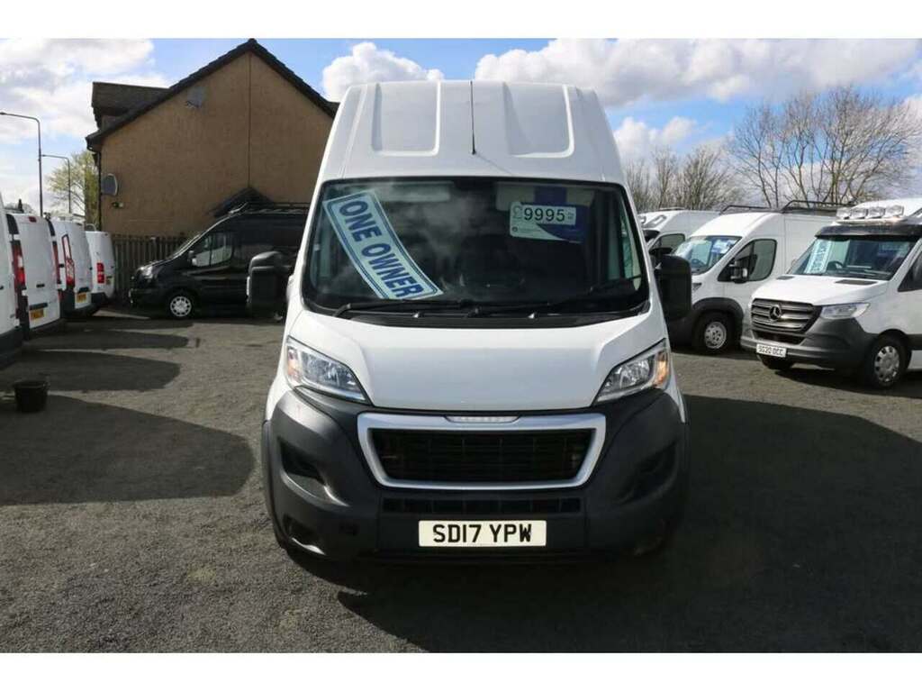 Peugeot Boxer Blue Hdi 435 L4h3 Pv White