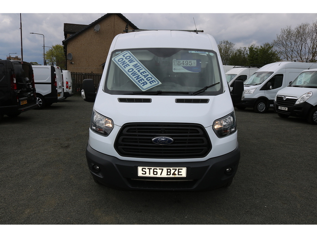 Ford Transit Custom 350 L2 H2 Pv ST67BZE White #2