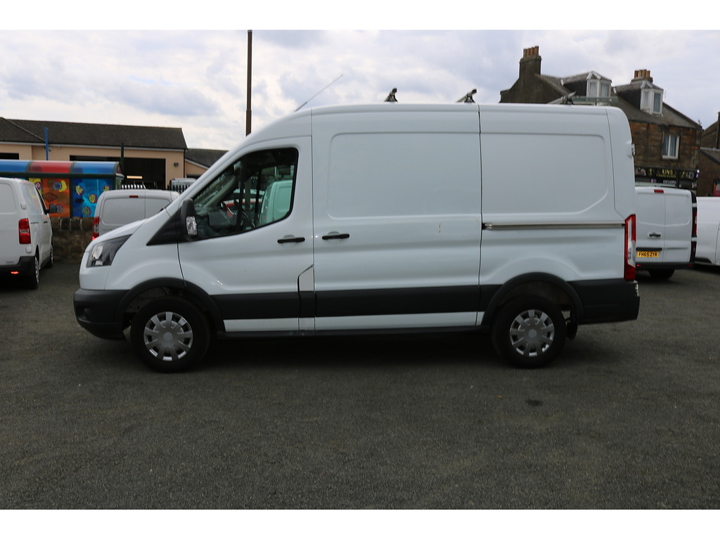 Ford Transit Custom 350 L2 H2 Pv ST67BZE White #4