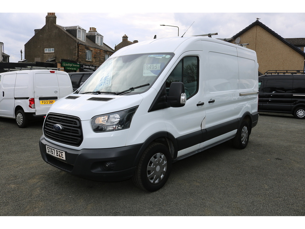 Ford Transit Custom 350 L2 H2 Pv ST67BZE White #3