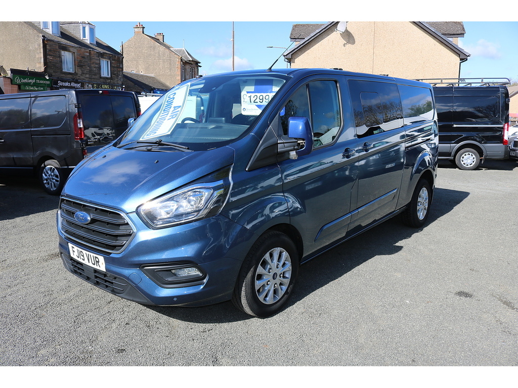 Ford Transit Custom 320 Limited Dciv L2 H1 FJ19VUR Blue #3