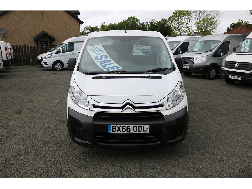 Citroen Dispatch 1200 L2h1 Enterprise Hdi BX66ODL White #2