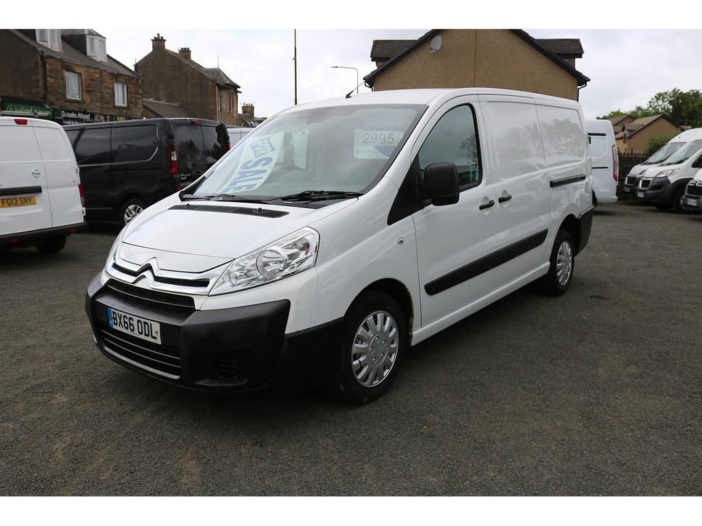 Citroen Dispatch 1200 L2h1 Enterprise Hdi BX66ODL White #3