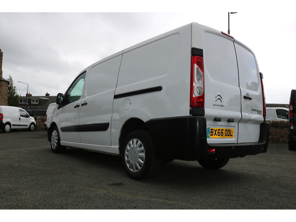 Citroen Dispatch 1200 L2h1 Enterprise Hdi BX66ODL White #6