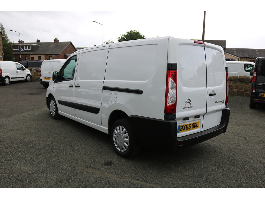 Citroen Dispatch 1200 L2h1 Enterprise Hdi BX66ODL White #5