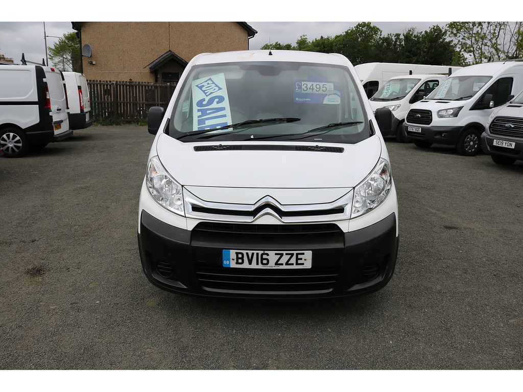 Citroen Dispatch 1200 L2h1 Enterprise Hdi White #2
